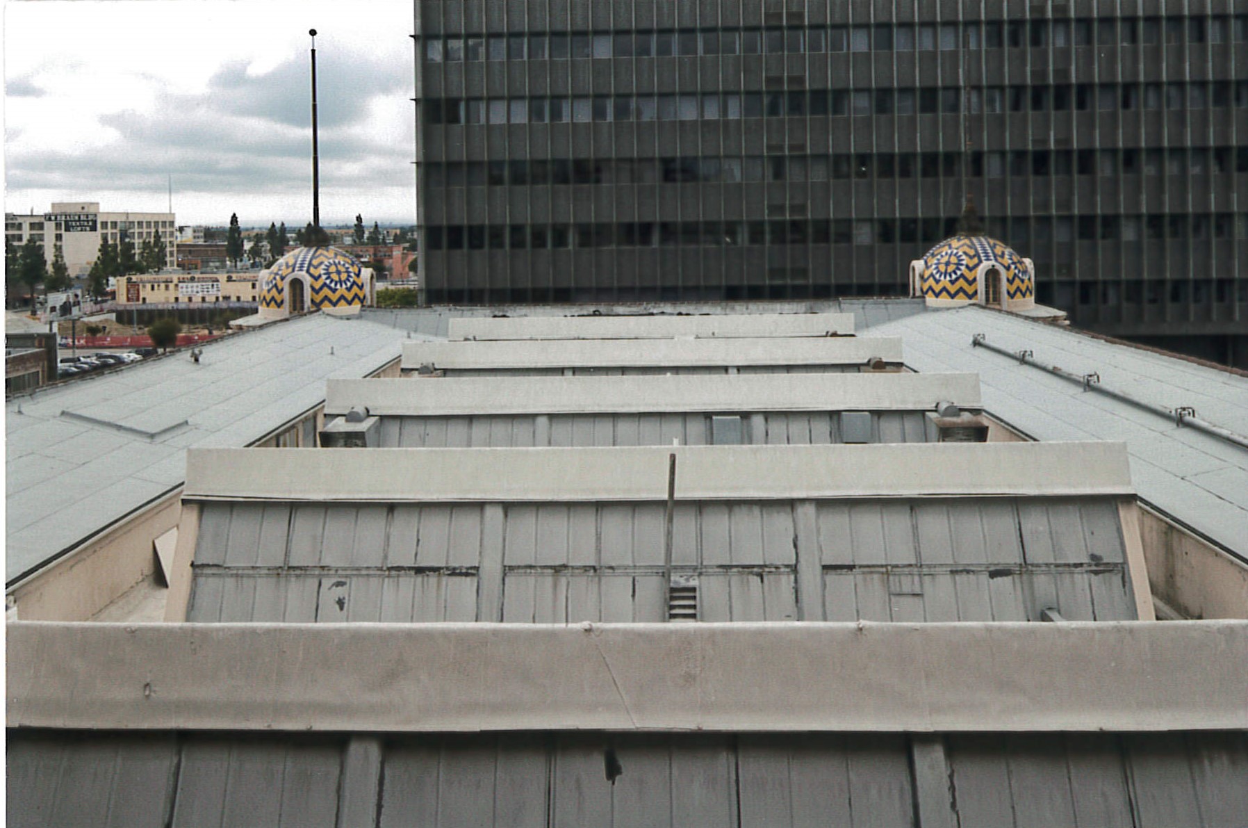 Fifth floor, south roof overview